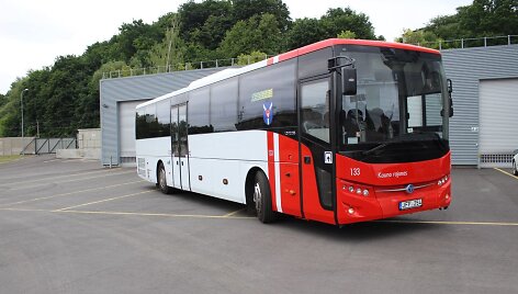 Kauno rajono savivaldybės įsigyti nauji autobusai