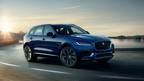 Pirmieji pretendentai į &bdquo;Metų automobilio 2017&ldquo; titulą, &bdquo;Jaguar F-Pace&ldquo;