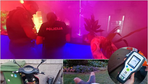 Savaitgalio naktis su Palangos policijos ekipažu
