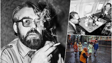 Antano Sutkaus fotografijos iš parodos „Saldus (nomenklatūros) gyvenimas“