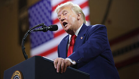 Donaldas Trumpas / KEVIN DIETSCH / Getty Images via AFP