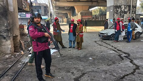 Pakistano saugumo pareigūnas /  / AP