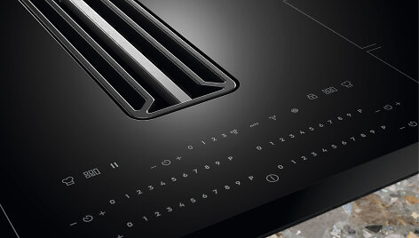 &bdquo;Electrolux&ldquo; naujos kartos kaitlentė su integruotu gartraukiu