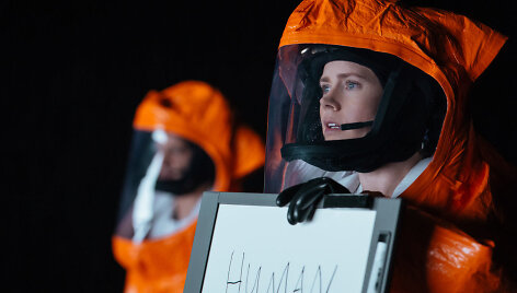 Amy Adams filme &bdquo;Atvykimas&ldquo;