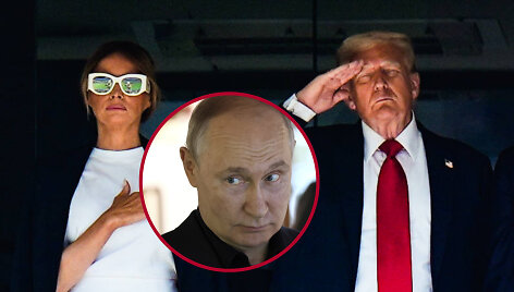 Melania Trump, Vladimiras Putinas, Donaldas Trumpas
