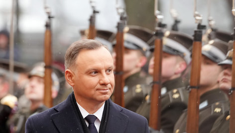 Lenkijos prezidentas Andrzejus Duda