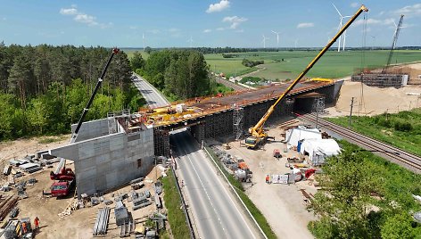 Rail Baltica sankasos statybų darbai