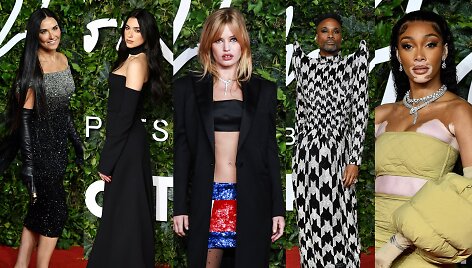 Demi Moore, Dua Lipa, Georgia May Jagger, Billy Porteris, Winnie Harlow