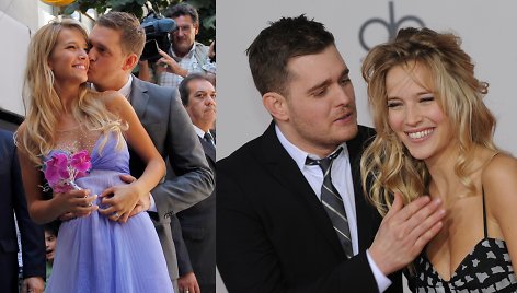 Michaelas Buble ir Luisana Lopilato 