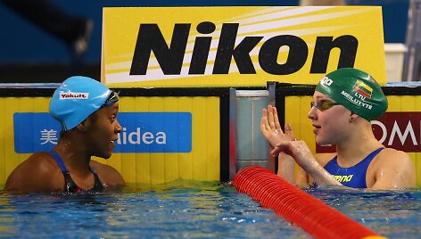 Alia Atkinson ir Rūta Meilutytė