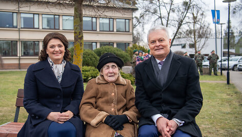 Gitanas ir Diana Nausėdos Prienuose
