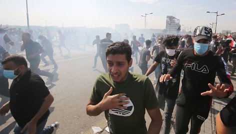 Antivyriausybiniai protestai Bagdade