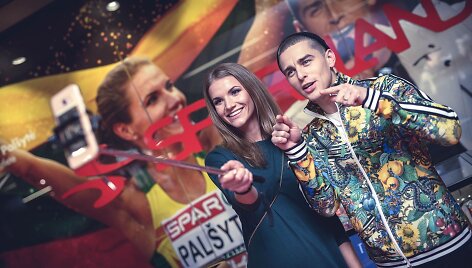 Airinė Pal&scaron;ytė ir Donatas Montvydas