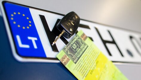 Keičiasi automobilio registracijos mokestis