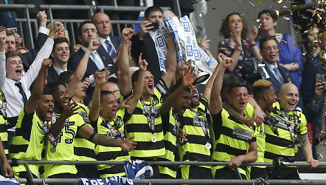„HUddersfield“ futbolininkų triumfas