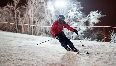 Liepkalnyje atidarytas slidinėjimo sezonas