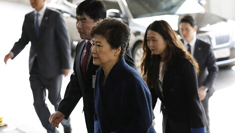 Pietų Korėjos prezidentė Park Geun-hye