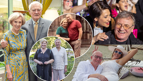 Valdas ir Alma Adamkai, Larisa Kalpokaitė ir Jonas Bra&scaron;kys, Jurijus ir Dalia Smoriginai, Žilvinas Žvagulis ir Irena Staro&scaron;aitė, Arūnas ir Inga Valinskai