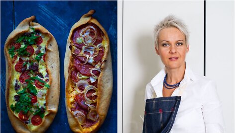 Nida Degutienė ir jos keptos turki&scaron;kos picos &bdquo;pidė&ldquo;
