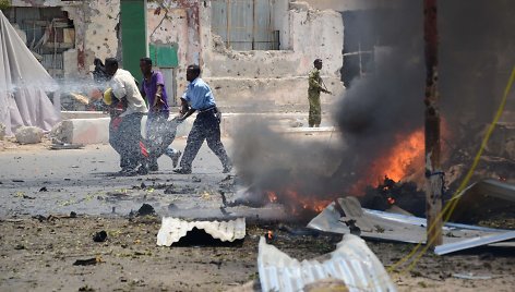 Sprogimo padariniai Mogadiše