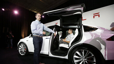 &bdquo;Tesla Model X&ldquo; pristatymas