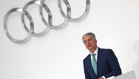 Rupertas Stadleris, vienas &bdquo;Audi&ldquo; vadovų, buvo suimtas dėl dyzelgeito