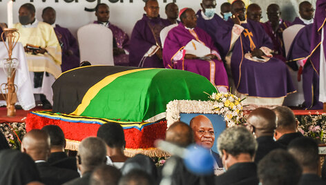 Johno Magufuli laidotuvės
