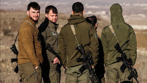 Izraelio kariai / Jamal Awad / REUTERS