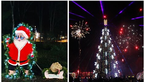 Kalėdi&scaron;kai pasipuo&scaron;ę Druskininkai