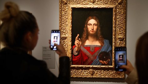 Leonardui da Vinčiui priskiriamas darbas „Salvator Mundi“