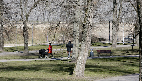 Ištuštėjęs Vilnius karantino metu. Antra savaitė