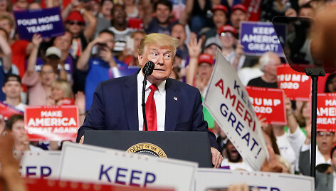 Donaldas Trumpas pradėjo perrinkimo kampaniją