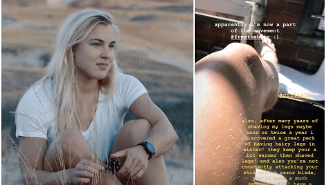 Rūta Meilutytė prisijungė prie judėjimo #freethehair