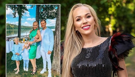 Ieva Voveris su &scaron;eima