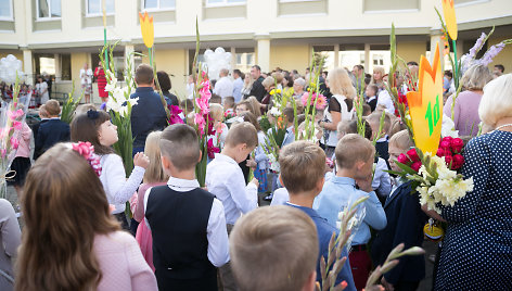 Rugsėjo 1-osios šventė M.Mažvydo progimnazijoje