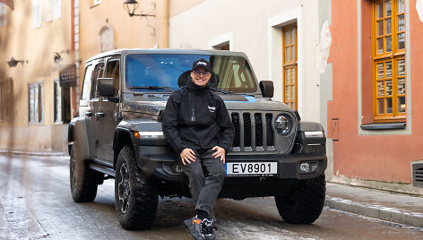 Rokas Baciuška tapo „Jeep“ ambasadoriumi