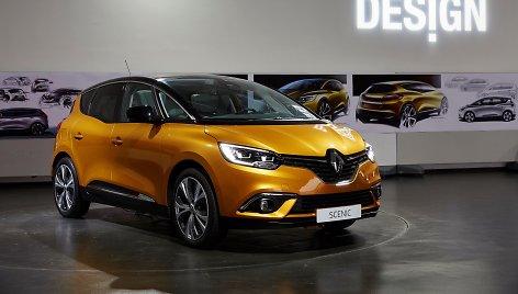 Naujasis „Renault Scenic“ pelnė penkias „Euro NCAP“ saugumo žvaigždutes