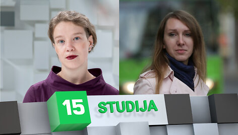 15min studijoje &ndash; Eglė Murauskaitė ir Gerda Jak&scaron;taitė