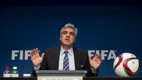 Walteris De Gregorio &ndash; FIFA komunikacijos ir vie&scaron;ųjų ry&scaron;ių vadovas