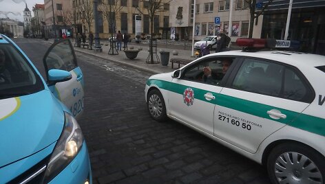 Eduardo Kri&scaron;čiūno užfiksuotas konfliktas su taksistu ir policija.