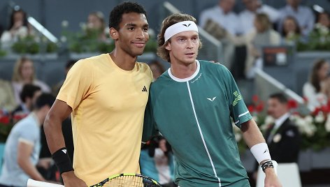 Felixas Auger-Aliassime'as ir Andrejus Rubliovas