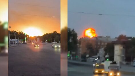 Rusija paleido raketą į Dniprą