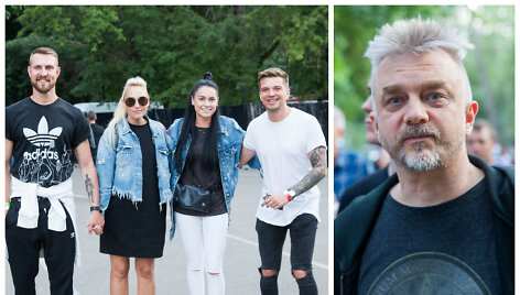 Mantas ir Indrė Stonkai, Simona ir Jonas Nainiai, Andrius Mamontovas