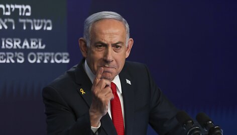 Benjaminas Netanyahu / Ronen Zvulun / AP
