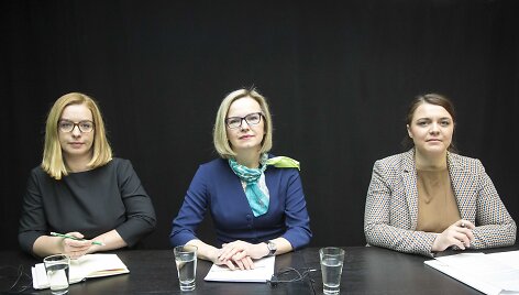 Vilma Vildžiūnaitė, Saulė Dagilytė ir Ieva Vale&scaron;kaitė