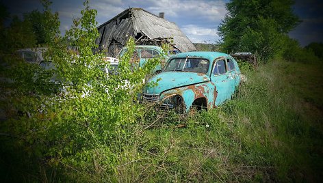 Dzūkijoje rastos įspūdingos senovinių automobilių kapinės