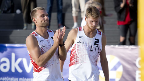  FIVB turnyro Vilniuje vyrų finalas: Lietuva - Estija