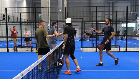 &bdquo;Vilnius Padel Arena&ldquo; atidarymas