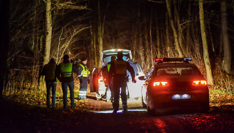 Naktinis policijos reidas Vilniuje