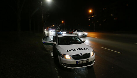 Policija fiksuoja greičio vir&scaron;ijimą